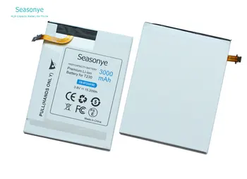 Seasonye 3pcs/daug 3000mAh EB-BT230FBE Bateriją, Skirtą Samsung Galaxy Tab Tabletę 4 7.0 7.0