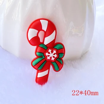 12pcs Mielas Mini Kalėdų Serija PVC Lankstus Klijai Butas Atgal 