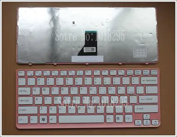 NAUJOS nešiojamojo kompiuterio Klaviatūra Sony SVE14 SVE141SVE1412S7C SVE1412S6C baltos spalvos MUMS Teclado