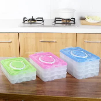 Virtuvės Skaidraus plastiko kukulis dėžutė šviežių išlaikyti storage box nemokamas pristatymas