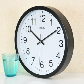 Mados Šiaurės Sieninis Laikrodis Kambarį Paprasta Išjungti Šiuolaikinės Žiūrėti Biuro, Miegamojo Relogio Parede Namų ūkio Produktai BB60