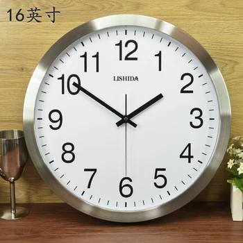 Mados Šiaurės Sieninis Laikrodis Kambarį Paprasta Išjungti Šiuolaikinės Žiūrėti Biuro, Miegamojo Relogio Parede Namų ūkio Produktai BB60