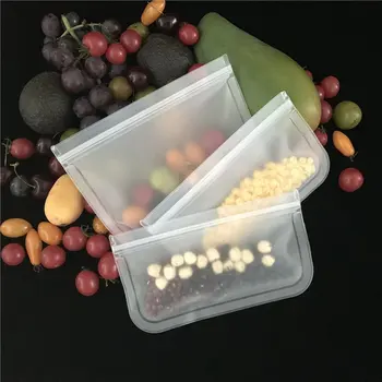 Maisto maišas vandeniui ir švieži-išlaikyti permatomas ziplock maišą Sandarus Šaldyto Maisto pakuotės saugos