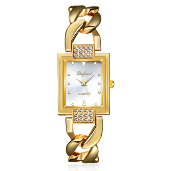 Retro Prabanga Dizaino Deimantų Laikrodžiai Moterims Prabanga Grandinės Juostos Kvarco Riešo Žiūrėti, Verslo Moterų 's Sporto Laikrodis Relogio Masculino