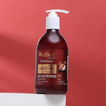 Profesionalus plaukų slinkimo šampūnas su kofeinu 550 ml 4604660 plaukų priežiūros produktai