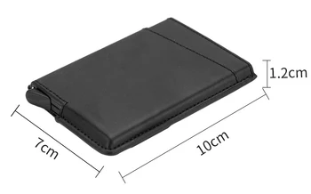 Užsienio prekybos sprogimo modeliai automatinė kortelės anti-magnetinis RDA aliuminio lydinio kredito kortelę atveju