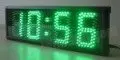 5inch žalia spalva valandas ir minutes led laikrodis su laikmačiu(HST4-5G)