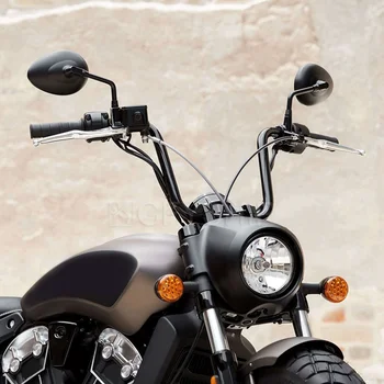 Dėl Indijos Vyriausiasis 2018 Chieftain-2021 Skautų-2020 M. Springfield 16-21 Motociklo Galinio Vaizdo Veidrodėlis 1 Pora Šoniniai Veidrodėliai