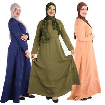 Ramadanas Eid Plius Dydis Abaja Turkija, arabų Hijab Musulmonų djellaba Suknelė Moterims Islamo Drabužius Vestidos Skraiste Caftan Marocain Kaftan