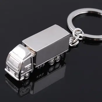 Kūrybos Metalo Keychain mažų sunkvežimių key chain Išskirtinį pakabukas dekoratyvinis ornamentas Žiedas Dekoro Priedai