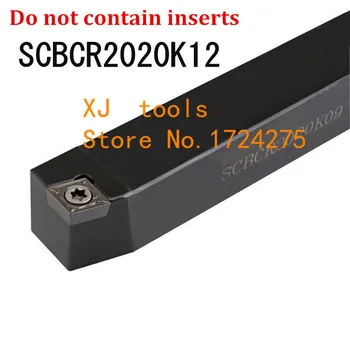 SCBCR2020K12/SCBCL2020K12 Pjovimo Išorės tekinimo įrankio laikiklis,75 laipsnių Tekinimo staklės, pjovimo Įrankio Laikiklis CCMT09T304