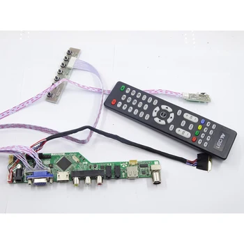 Rinkinys LTN116AT01 1366x768 USB Panel 40pin Ekranas Audio VGA TV HDMI, Nuotolinio LED LCD Valdiklis Doard Ekranas AV LVDS Stebėti