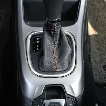 Carmilla ABS Matinis perjungti Pavarą Dengiamasis Skydas Apsaugos Apdaila, centrinė Konsolė Liejimo Dangtelio Lipdukas, skirtas Jeep Compass 2017 2018