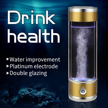 SPE Turtingas Vandenilio Vandens Generatorius Platinos Elektrolizės Energijos Vandenilio Antioksidantas ORP H2 Vandens Jonizatoriaus Smart Sveikas Taurė