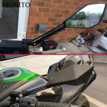 CNC Motociklo Veidrodžiai Moto galinio vaizdo Veidrodėliai elektra valdomi išoriniai Veidrodėliai reikmenys Aprilia CAPANORD 1200 etv1000 750 sl1000 RST1000 Z800