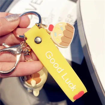 2020 korėjos Keychain Lady Instagram Interneto Įžymybė Key Chain Pora Automobilių paketų prižiūrėtojų raktinę Pakabinti Acouple Dovanos, Suvenyrų Priedai