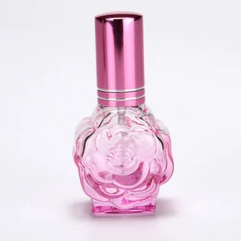 Aukštos Kokybės P50-10ML Rose Spalva Kvepalai Spray Stiklo Tuščias Butelis 100CPS/DAUG