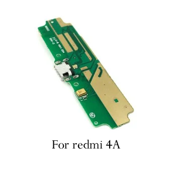USB Įkrovimo Dokas Lizdas Kištukinis Uosto Jungtis baterijos Valdybos Flex Kabelis Xiaomi Redmi 4 4 Pro / Redmi 4X 4A
