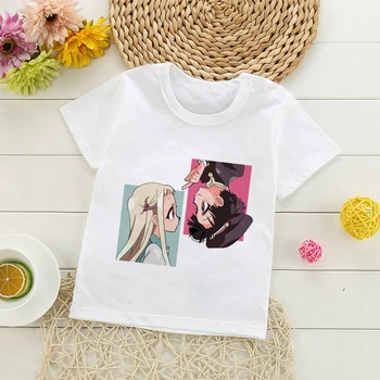 Tualetas Privalo Hanako Kun vaikai big sister didelis nerimauti viršūnės t-shirt e mergina dizaineris abbigliamento bambina viršūnes didelis nerimauti