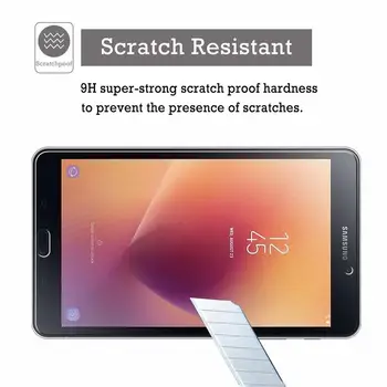2017 Ekrano Grūdintas Stiklas Protector For Samsung Galaxy Tab Aktyvios Veikliosios 2 Active2 SM-T390 8.0 colių T360 T365 T395 Tablet Stiklo