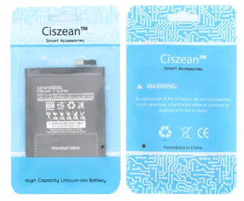 Ciszean 5x 3.8 V 4000 mAh Pakaitinis C816105400L Baterija BLU Energijos X E010Q Batterie Bateria Baterij mobiliojo Telefono Baterijų