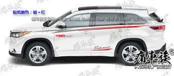 Automobilių Lipdukas Toyota Highlander Kėbulo Išvaizda Asmeninį Individualų Mados Dekoratyvinis Lipdukas