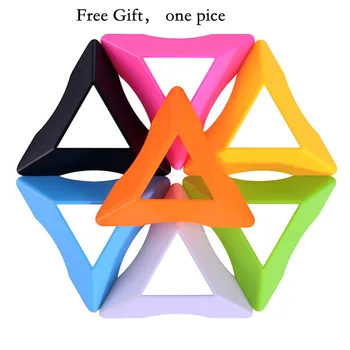 Qiyi 4x4x4 Magnetinio Greitis Magija Neo Kubas Wingy Įgaubtas Stickerless Cubo Įspūdį Švietimo Žaislai Vaikams, Vaikų Dovanų