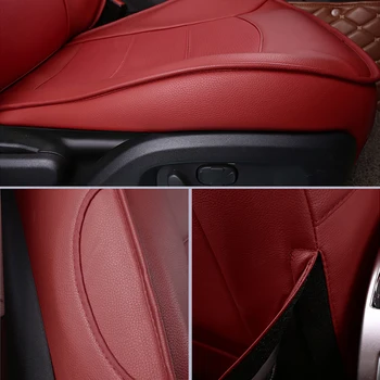 KADULEE Užsakymą Oda automobilių sėdynės padengti Honda Accord Odyssey TINKA MIESTO Crosstour Crider VEZEL AVANCIER CR-V XR-V civic apima