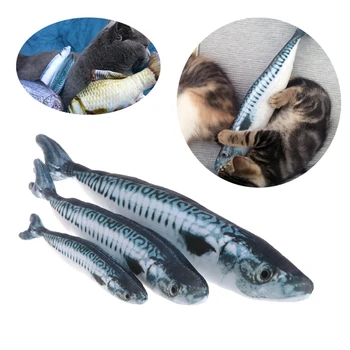 3D Minkšti Naminių Kačių Pliušinis Modeliavimas Žuvis, Įdaryti monetų Kalykla 