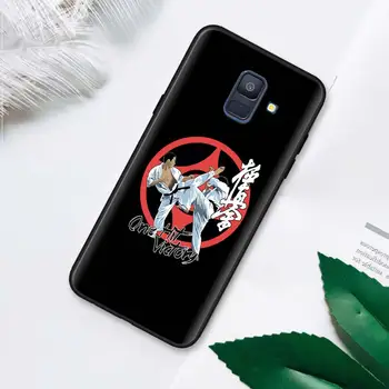 Oyama Kyokushin Karate Black Soft Case for Samsung Galaxy M11 M20 M21 M31 M40 M51 A50 A70 A40 A10 A20 A30s Silikono Atveju Padengti
