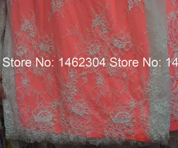 3meters/vnt Karšto pardavimo prancūzijos Laido Nėriniai moterų suknelės Off White guipure nėrinių audinys, vestuvių suknelės