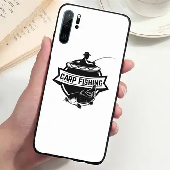 Karpių Žvejyba Žuvis Telefoną Atveju Huawei P20 30 P40 lite Pro P Smart 2019 Mate 10 20 Lite Pro Nova 5t