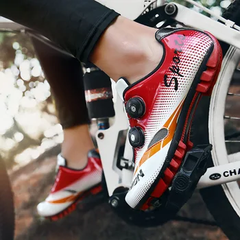 2020 metų vasaros naujų dviračių batai sunku vienintelis profesionalus kelių dviratį kalnų dviračių užraktas bateliai vyrai ir moterys dinamiškas savęs dviračių sporto batelius