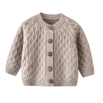 2020 m. Pavasarį, Rudenį Naujų Vaikų Cardigan Kūdikių Anglija Stiliaus Diamond ilgomis rankovėmis Megztinis Kūdikių Megztinis, Striukė Vaikiška Outwear