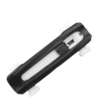 Naujas Dviratis Praktiškai Šviesos diodų (LED) užpakalinis žibintas Įspėjamieji Žibintai USB Stiliaus Įkrovimo Dviračių Priedai Karšto Dviračių Uodega Kometos Lempos