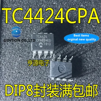 10vnt TC4424 TC4424CPA TC4424EPA DIP8 sandėlyje nauji ir originalūs