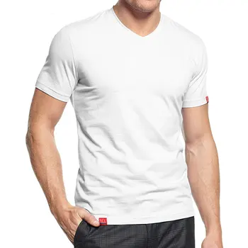 2020 MYDBSH Prekės ženklo Vyrai t shirts Aukštos Kokybės V Kaklo Mens t marškinėliai Atsitiktinis Elastinės Medvilnės Unisex marškinėliai Vyrų Slim Fit Laukinių marškinėliai