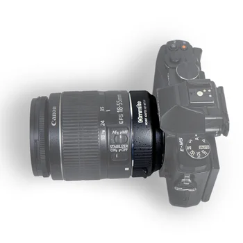 Commlite Elektroninių AF Automatinis Fokusavimas Built-in YRA Objektyvo Apsodo adapteriu EF-M4/3 Canon EOS EF/EF-S objektyvas su M4/3 Fotoaparatas GH3 GH4 GX7