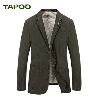 TAPOO 2017 m. naujos prekės vyrų mados vilnos retro stiliaus džentelmenas stiliaus užsakymą vyrų tiktų pritaikyti tiktų vyrų kostiumas kailis 808
