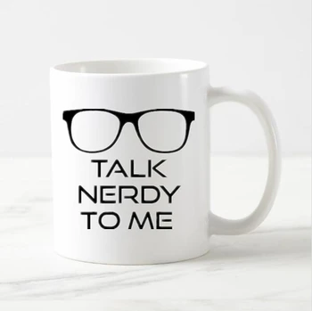 Juokinga Kalbėti Nerdy Man Kavos Puodelis Geek, Vėpla Bendradarbis Puodeliai Puodeliai Naujovė Humoro Kompiuterių Mokslas, Matematika Vėpla Dovanos, Keramikos Drinkware