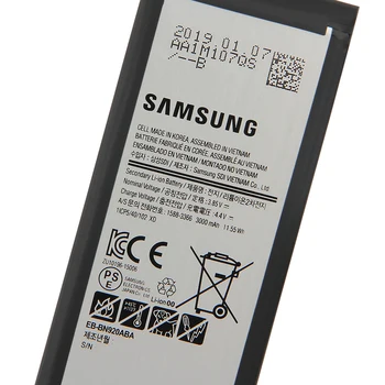 Samsung Originalus Telefonas, Baterija EB-BN920ABE EB-BN920ABA 