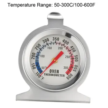Uxcell Orkaitės Termometras 100-600F Nerūdijančio Plieno Momentinių Skaityti Temperatūros Indikatorius 2vnt
