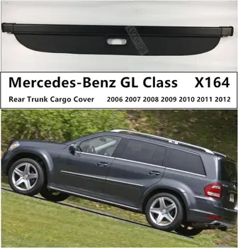 Galinės bagažo skyriaus Dangtis Mercedes-Benz GL Klasė X164 GL350 GL400 GL450 GL550 2006-2012 Security Shield Priedai