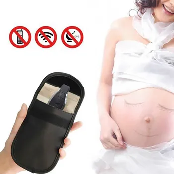 Mobilusis Telefonas RF Signalo Ekranas Nepraleidžiantis Krepšys Stabdžių Radiacinės Saugos Pagalvių nėščiosioms Telefono Dėklas 14*9.5 cm