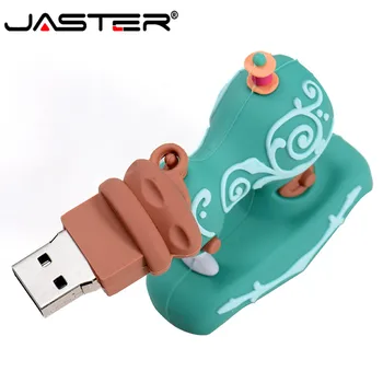 JASTER 2019 naujas USB 2.0 animacinių filmų siuvimo mašinos modelis usb flash drive 4GB 8GB 16GB 32GB 64GB 128GB pendrive U disko Kalėdų dovana