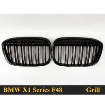 F48 ABS Dual Virbas Bamperio Groteles Inkstų Grotelės BMW X1 F48 5 Durų Hečbekas 2016 Grotelių Akučių