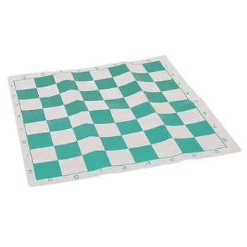 1Set Balta Ir Žalia Lankstymo Magnetinio Plastiko Šachmatų Lenta Rinkinys Su virtomis Žaidimai, Priedai