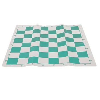 1Set Balta Ir Žalia Lankstymo Magnetinio Plastiko Šachmatų Lenta Rinkinys Su virtomis Žaidimai, Priedai