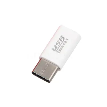 Kebidu mini USB 3.1 C Tipo Male Micro USB 2.0 5 Pin Female Duomenų Perdavimo Galva Adapteris Tablet & Įvairių Mobiliųjų Telefonų