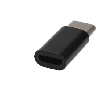 Kebidu mini USB 3.1 C Tipo Male Micro USB 2.0 5 Pin Female Duomenų Perdavimo Galva Adapteris Tablet & Įvairių Mobiliųjų Telefonų